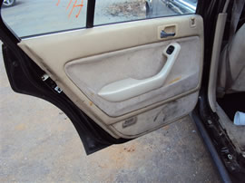 1993 HONDA ACCORD EX , 2.2L AUTO 4DR, COLOR BLACK, STK A14165